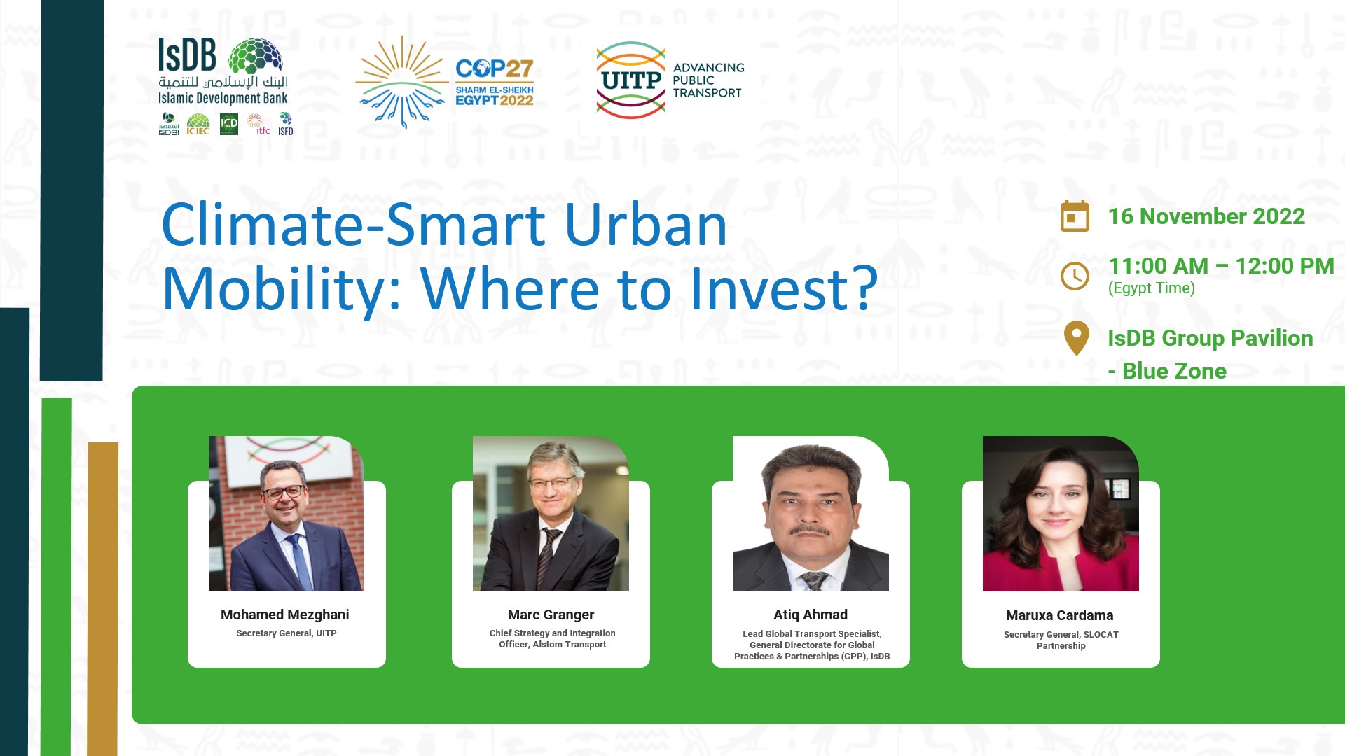 Climate-Smart Urban Mobility: Where to Invest? 